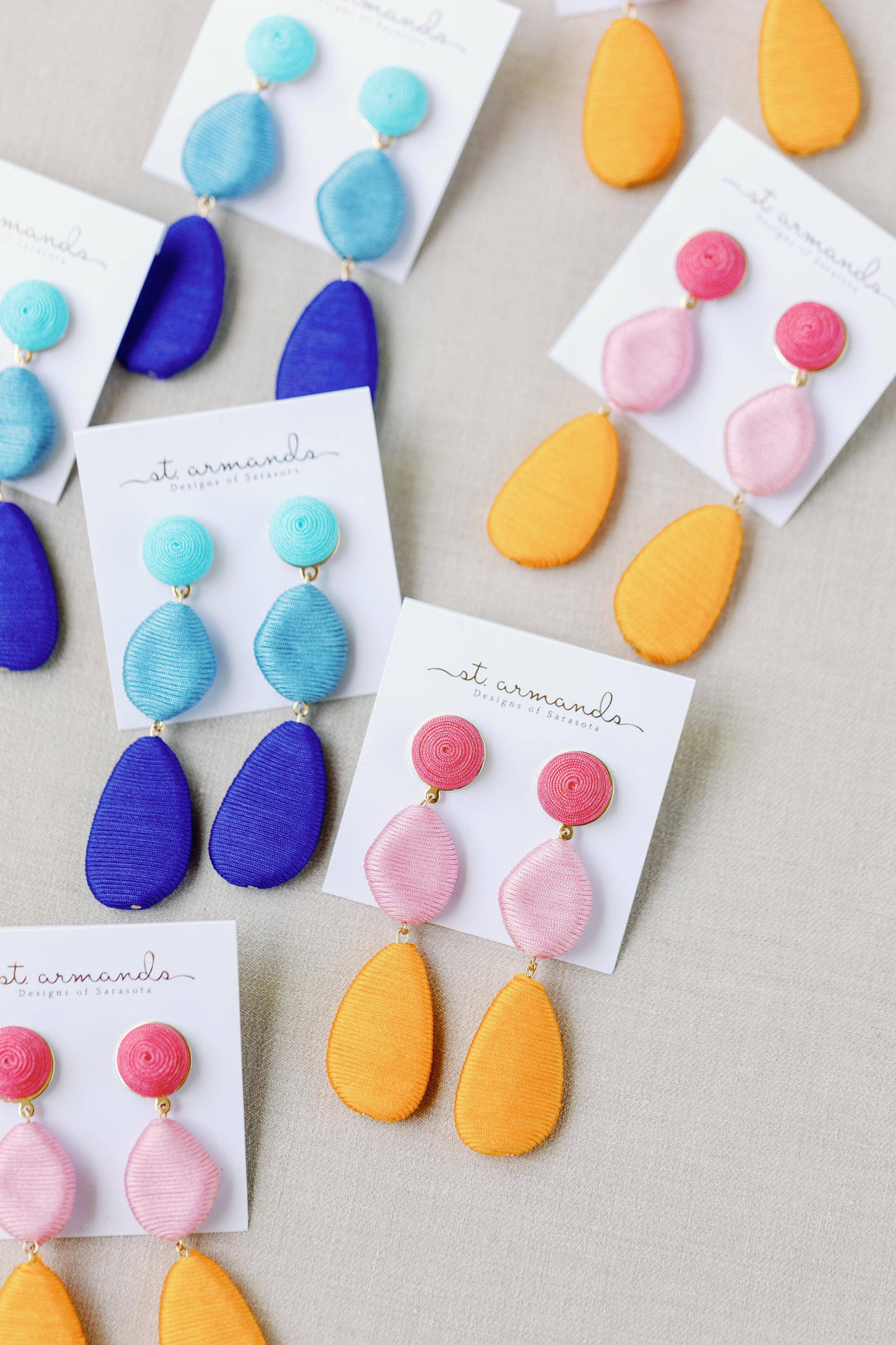 Blue Ombre Lido Drop Earrings