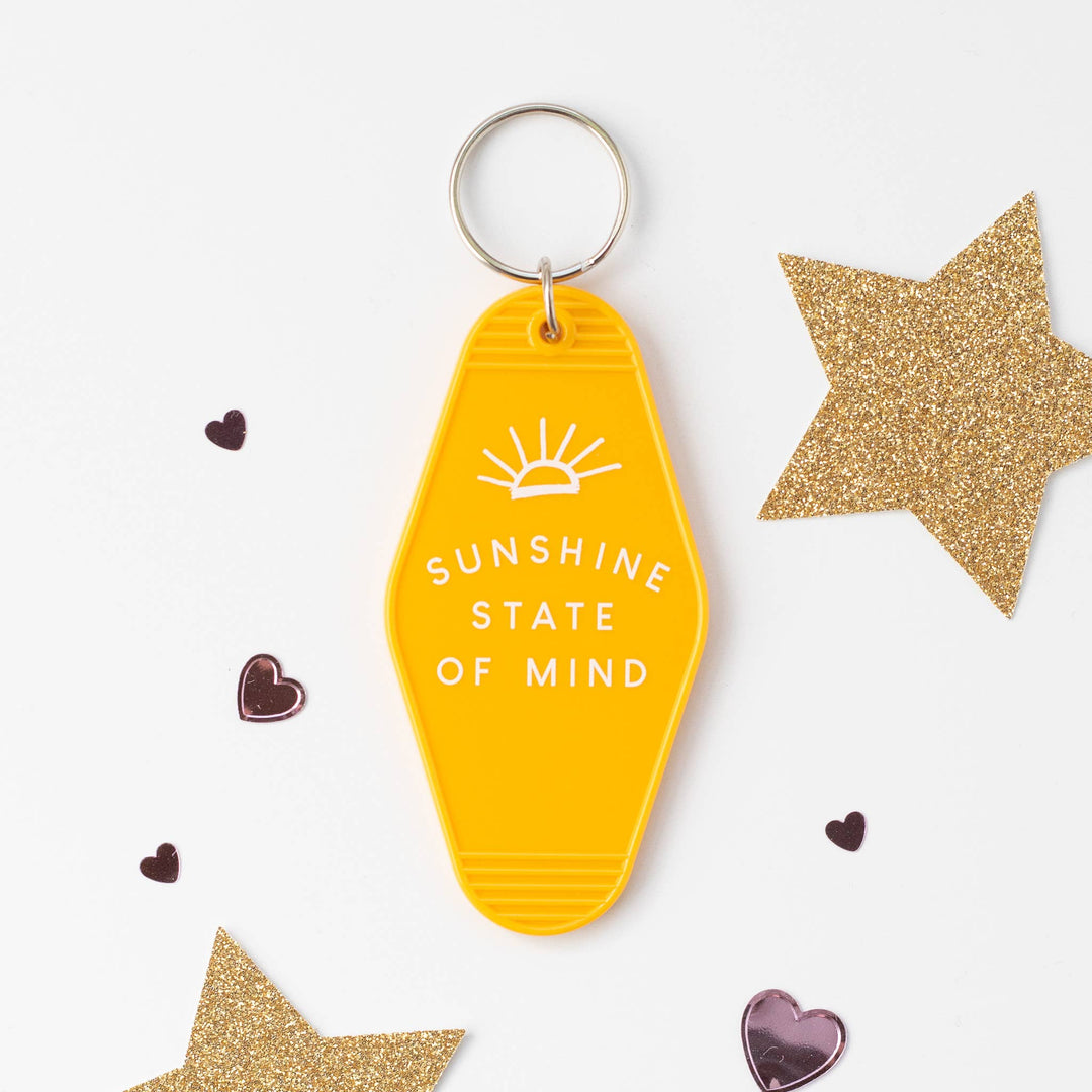 Retro Hotel Keychain - Sunshine State of Mind