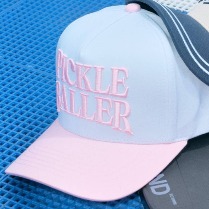 PICKLE BALLER Trucker Hat