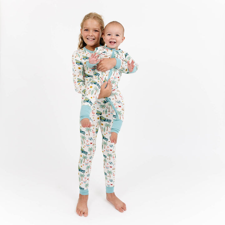 Coastal Christmas Bamboo Pajamas