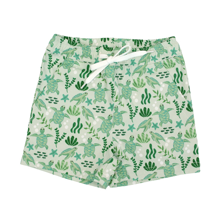 Save the Sea Turtles Boys Swim Trunks