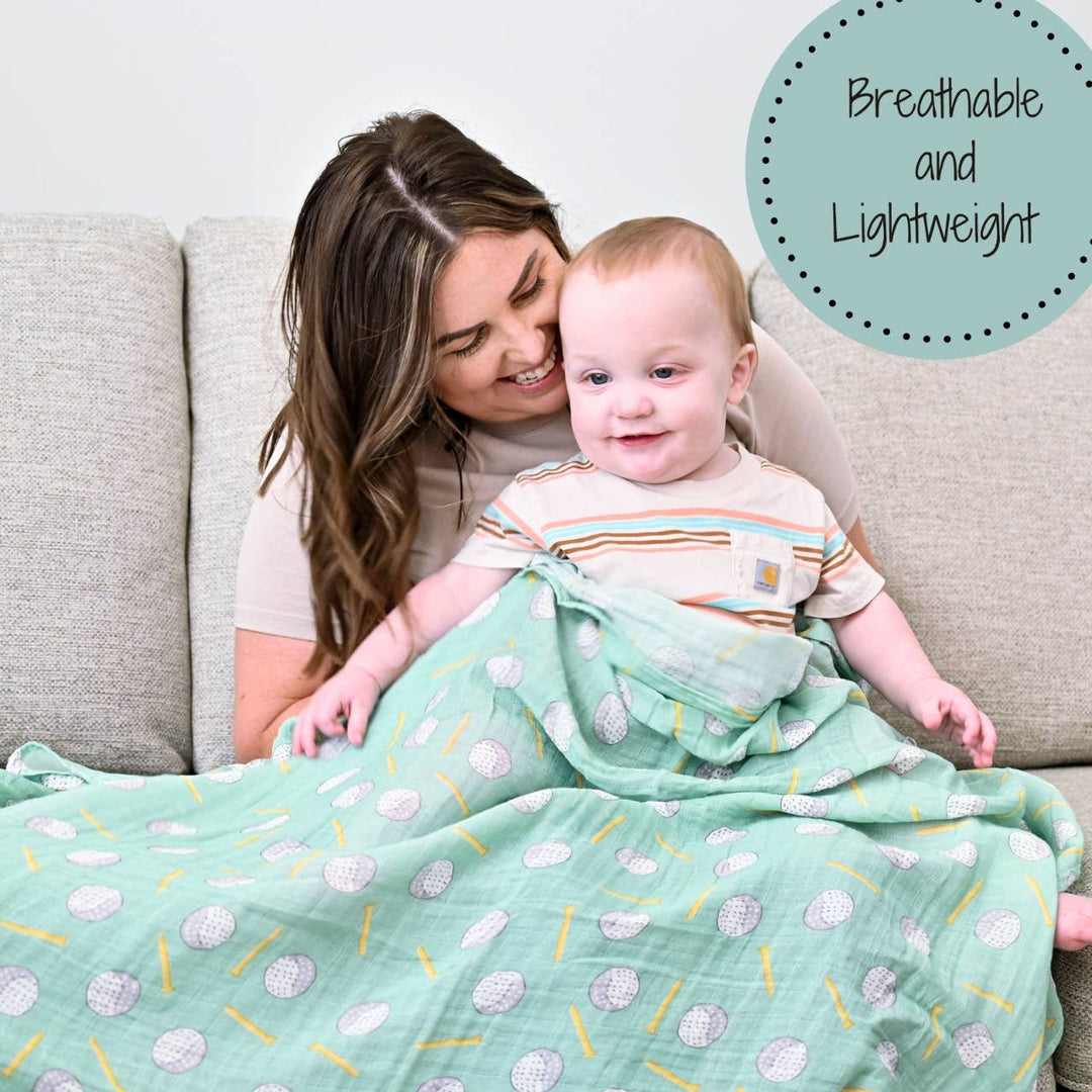 Hole In One Golf Swaddle Blanket