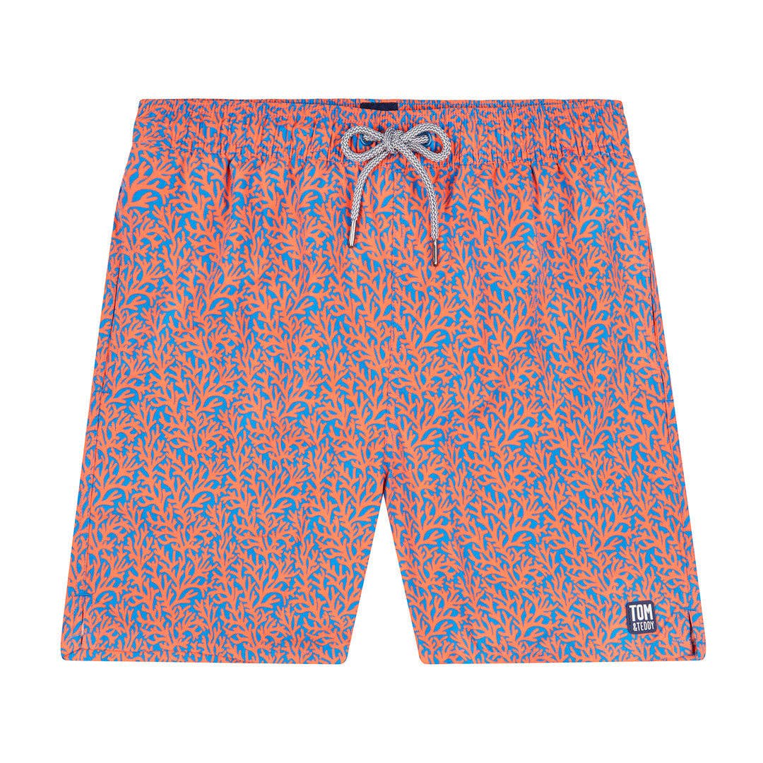 Mid Blue & Orange Coral Trunks