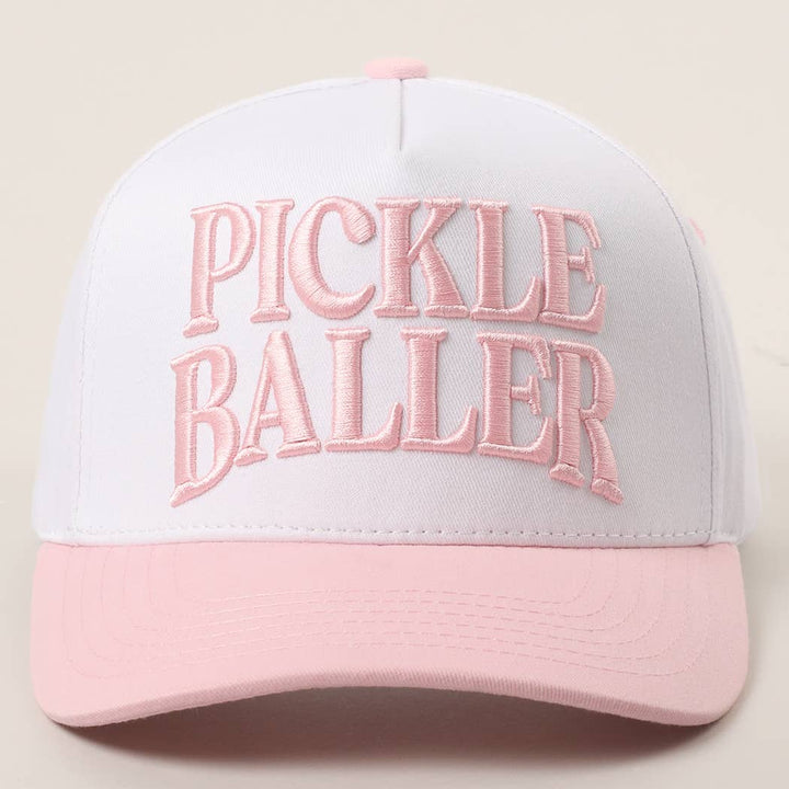 PICKLE BALLER Trucker Hat