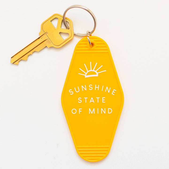 Retro Hotel Keychain - Sunshine State of Mind