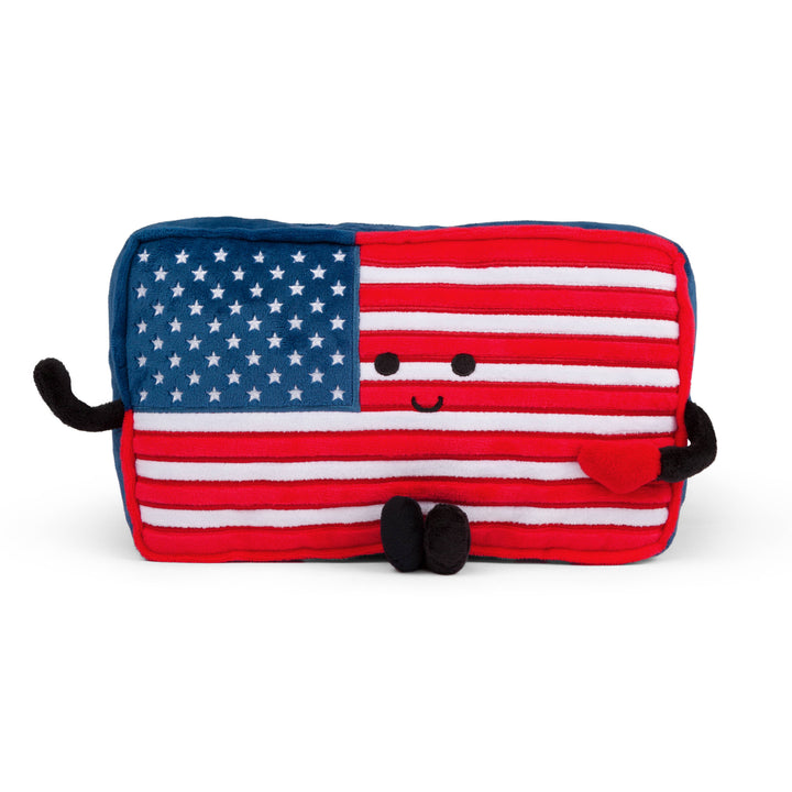American Flag Stuffed Plush – USA Classic