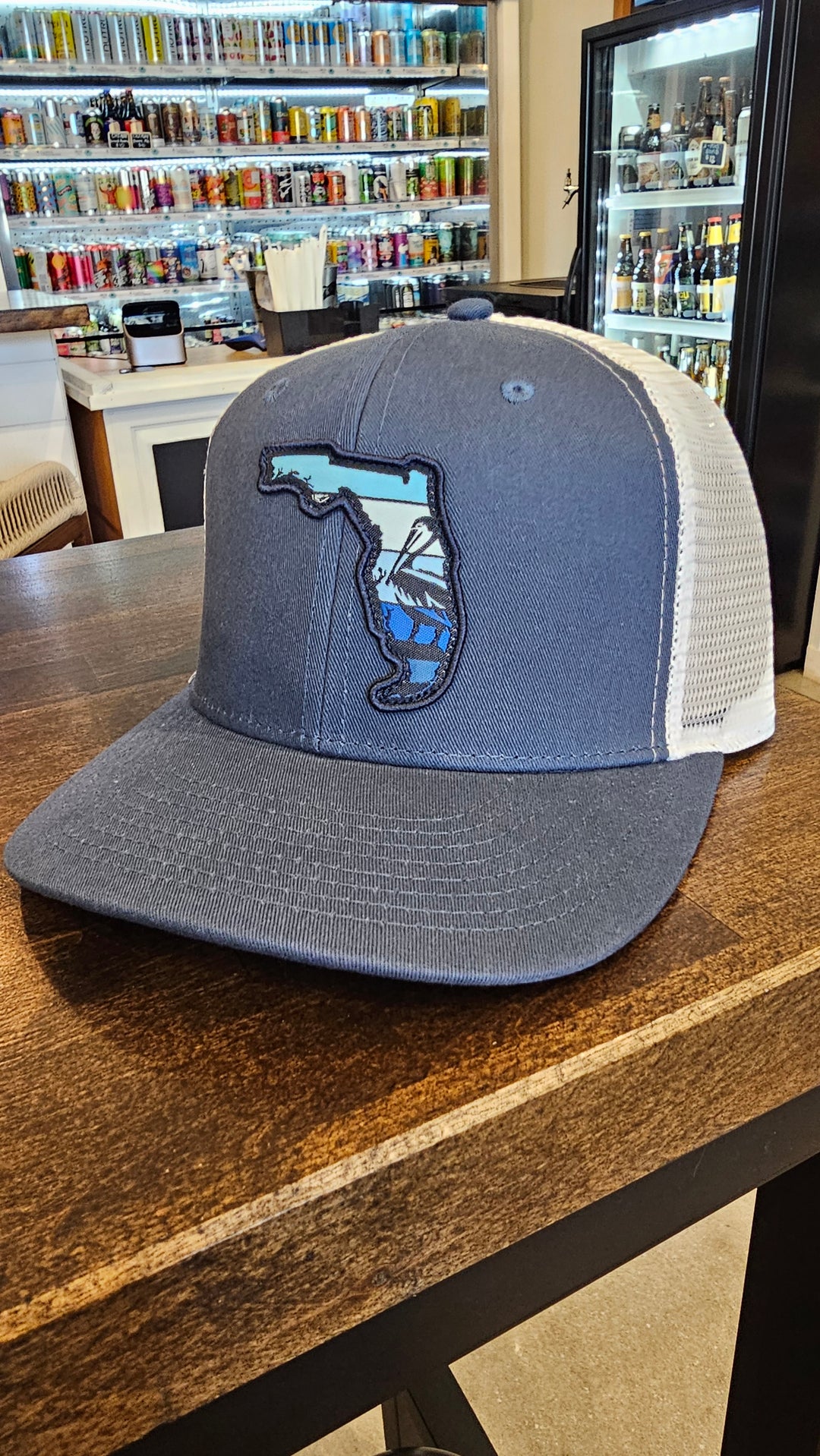 FL Pelican Trucker Snapback - Navy/White